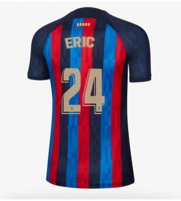 Barcelona Eric Garcia #24 Hjemmedrakt Kvinner 2022-23 Kortermet